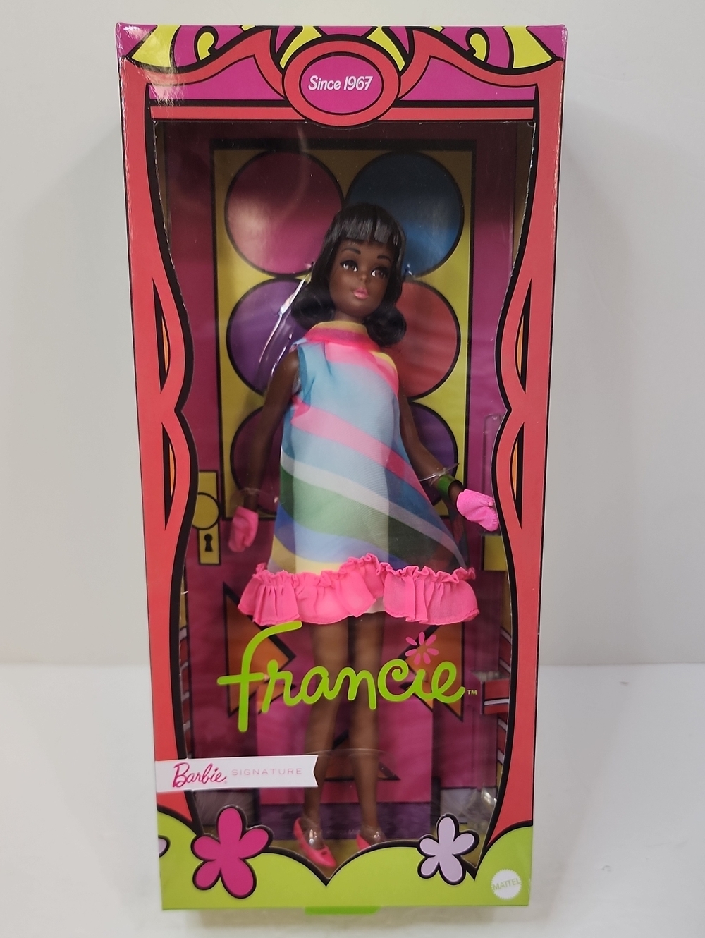 Francie Barbie Signature Reproduction 1967 Twist 'N Turn Doll Mattel 2021 NRFB
